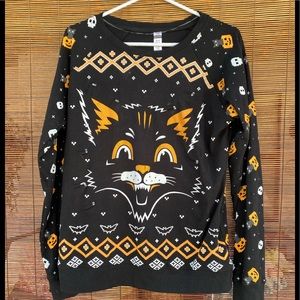 Light-up Halloween Long Sleeve Sweatshirt